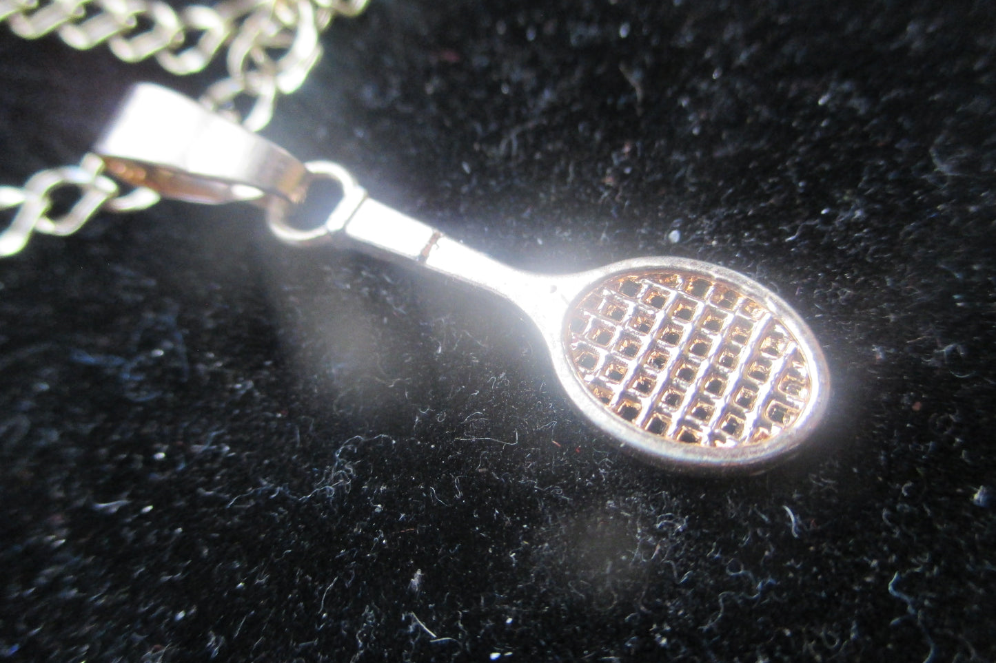 Tennis racket pendants