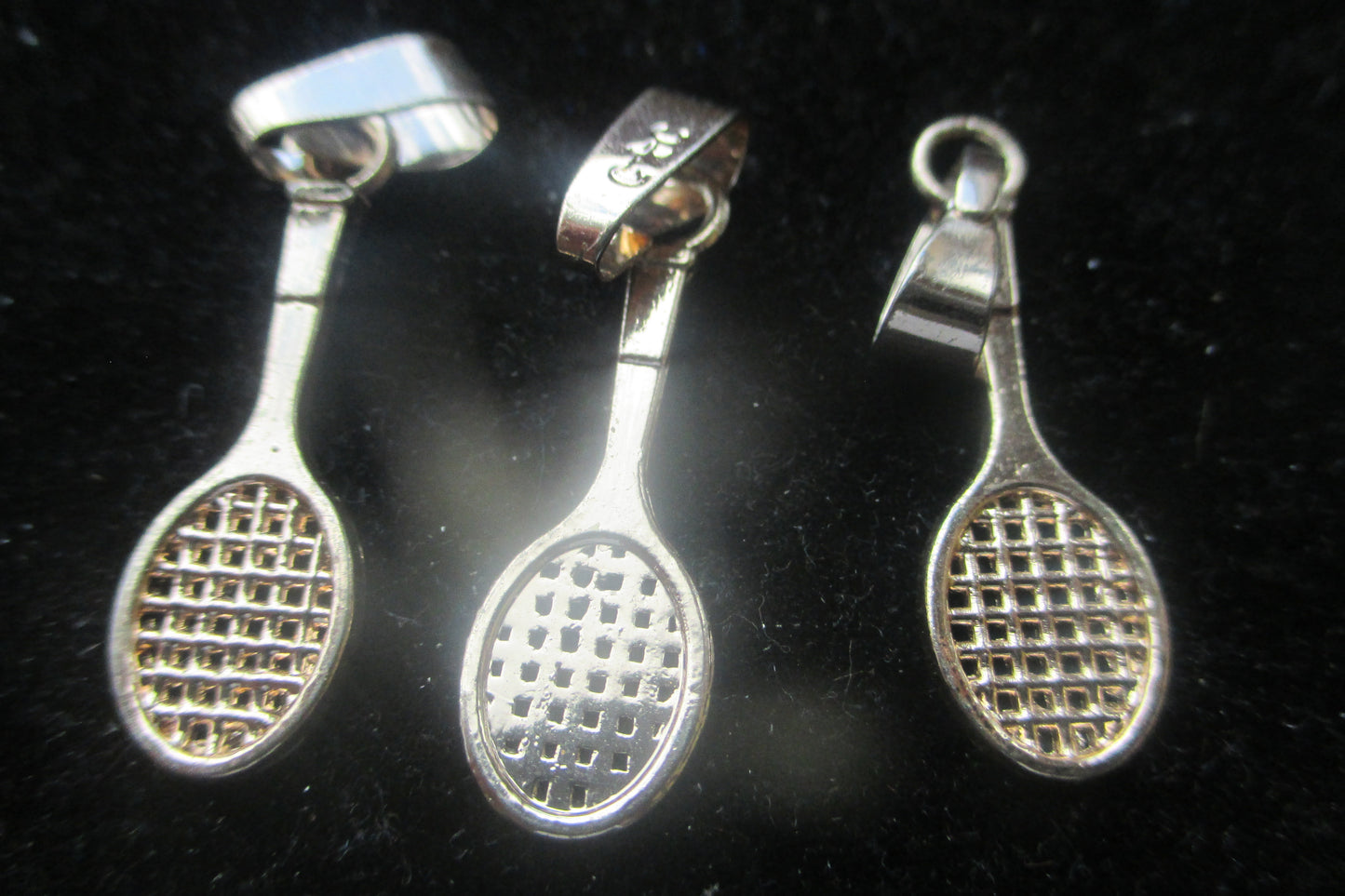 Tennis racket pendants